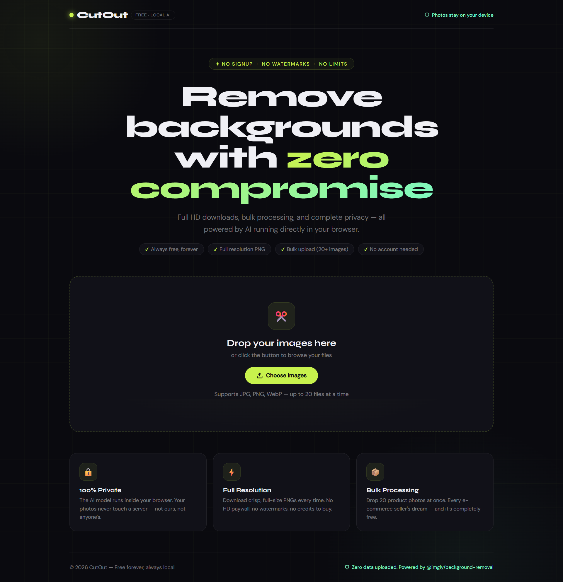 CutOutFree Screenshot