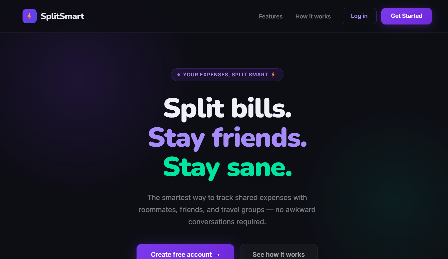 SplitSmart Screenshot